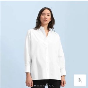 Everlane the Poplin Oversized Shirt